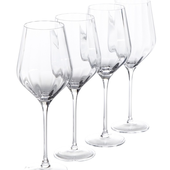 Sur La Table Other - Sur La Table Cambron Optic Wine Glasses – Set of 4 – 24 oz – Clear – NWT